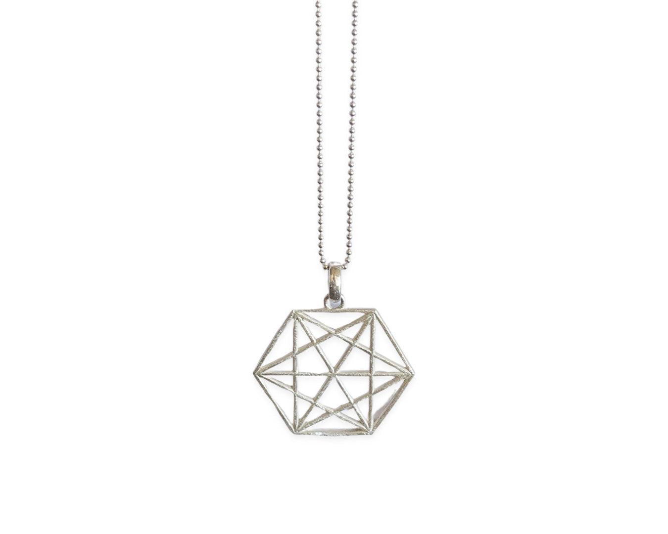 Anhänger „Geo “ - 925 Sterlingsilber