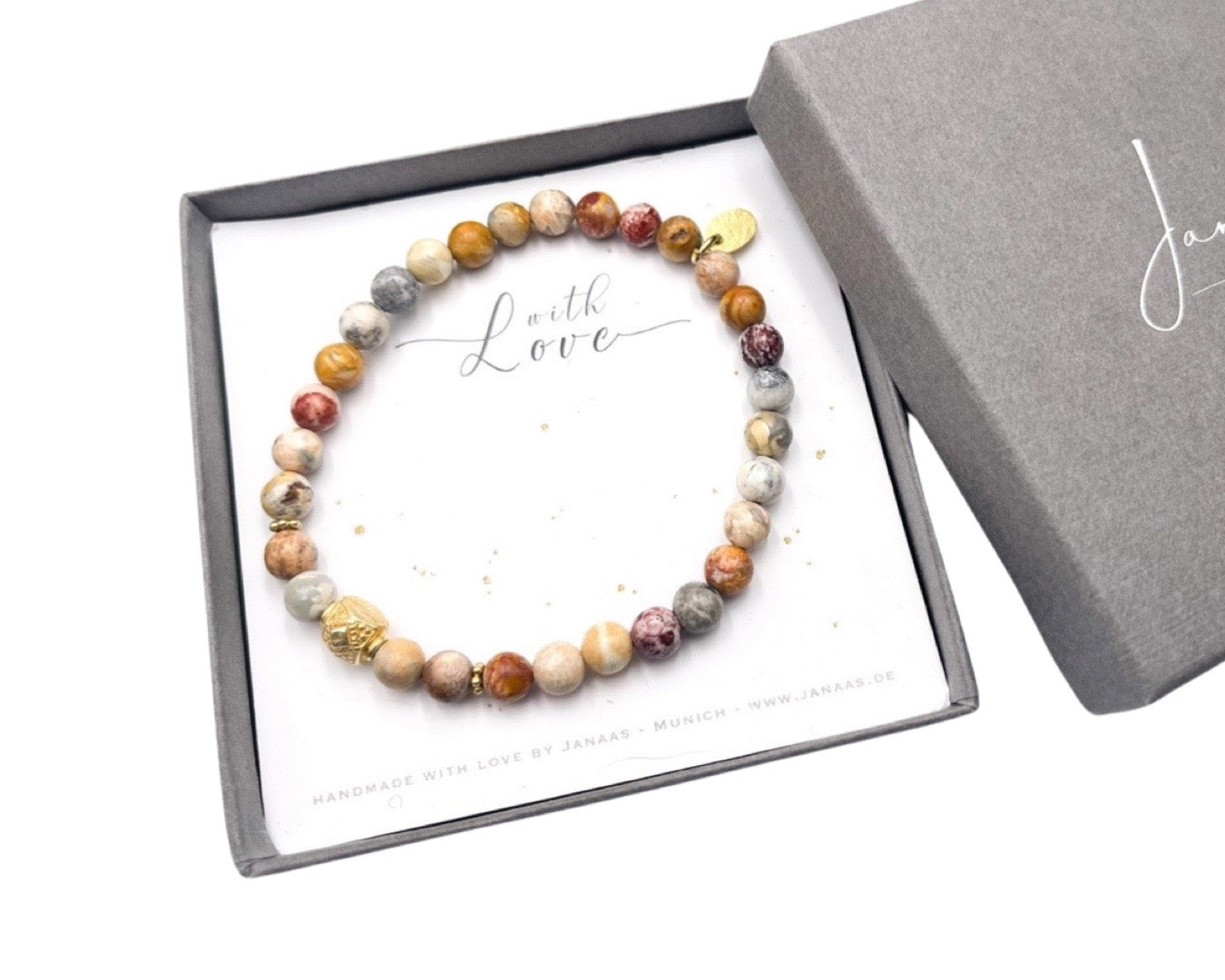 Armband "Himmelsauge" M bunt