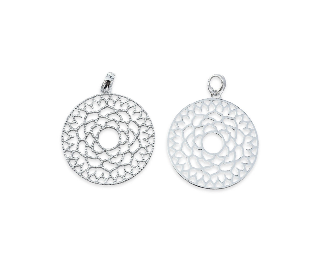 Anhänger „Mandala 5“ - 925 Sterlingsilber