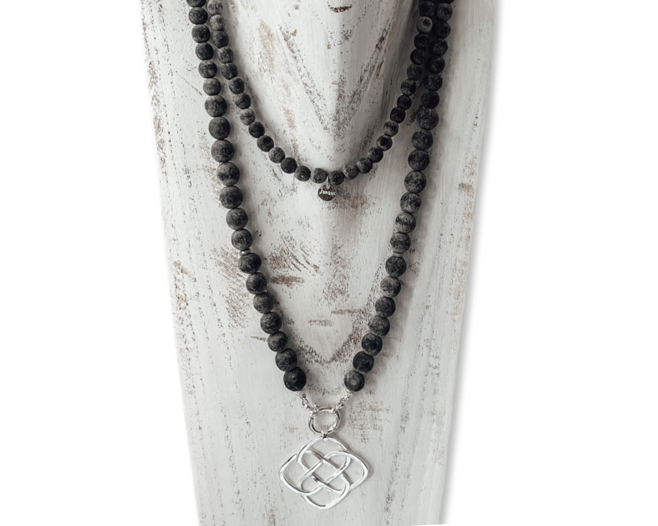Kette lang PREMIUM "Grey Horn"