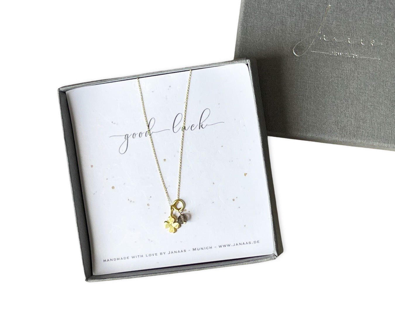 Kette „Glückskleeblatt" - 925 Sterlingsilber