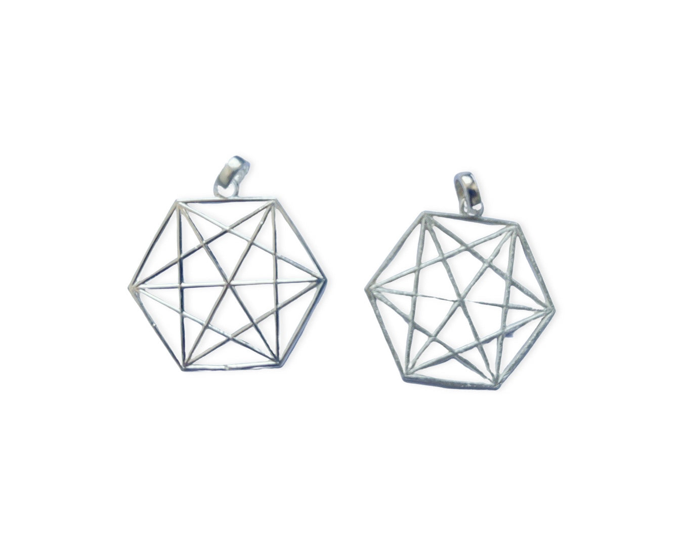 Anhänger „Geo “ - 925 Sterlingsilber