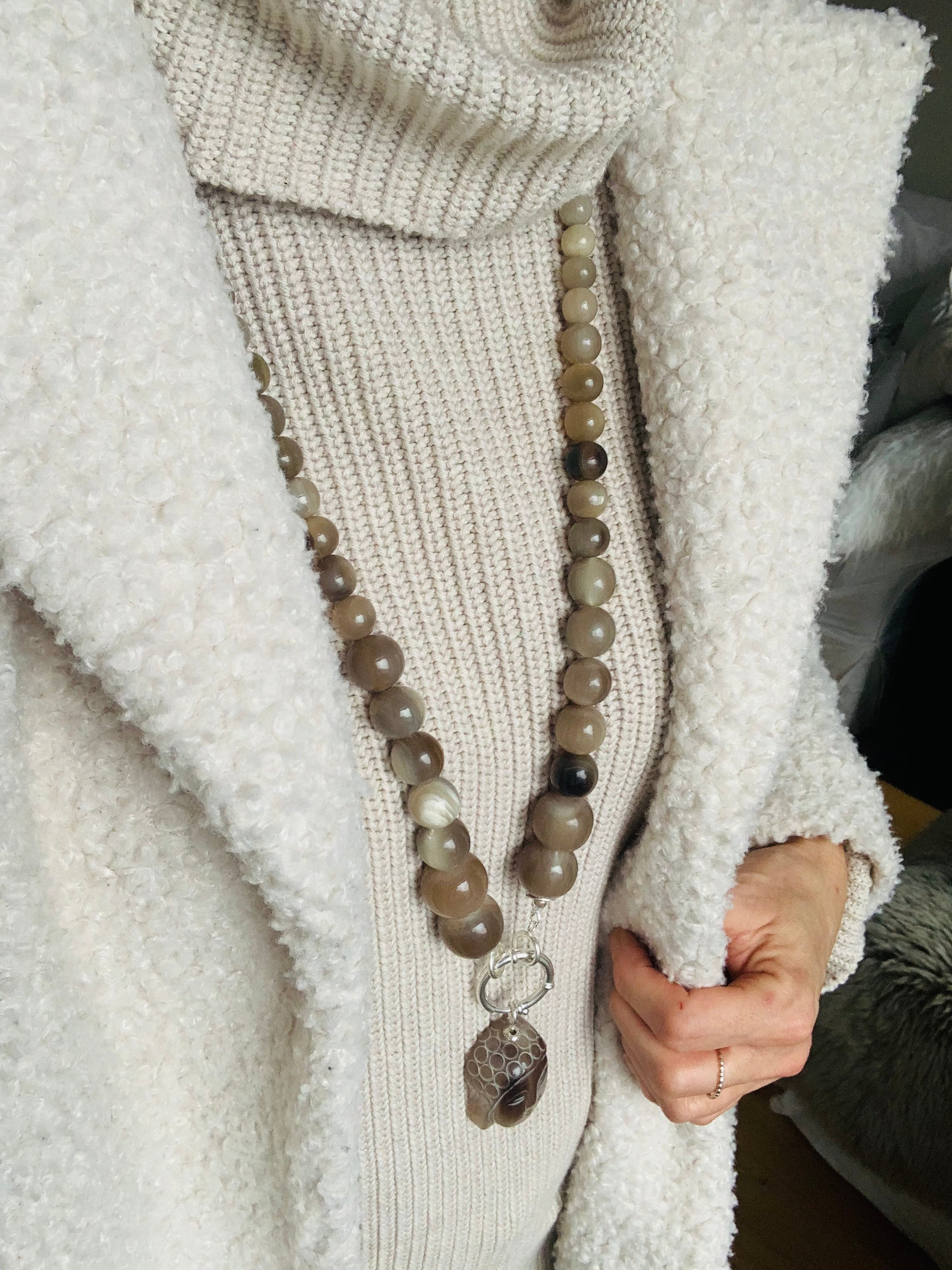 Anhänger „Buddha“ - White Horn