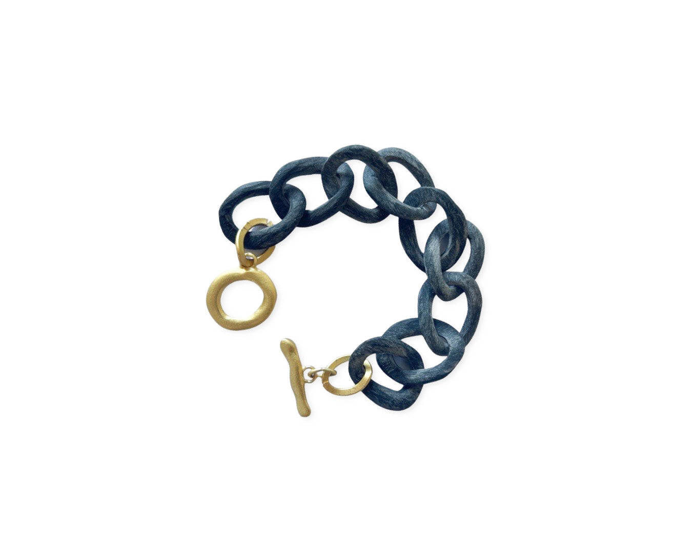 Gliederarmband PREMIUM - Black Horn