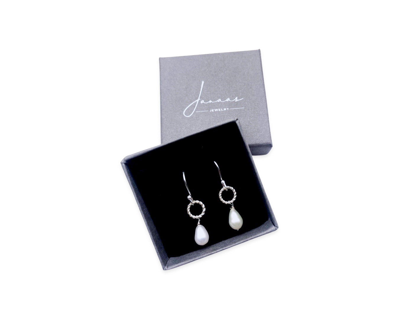 Ohrringe "White Pearls" gold