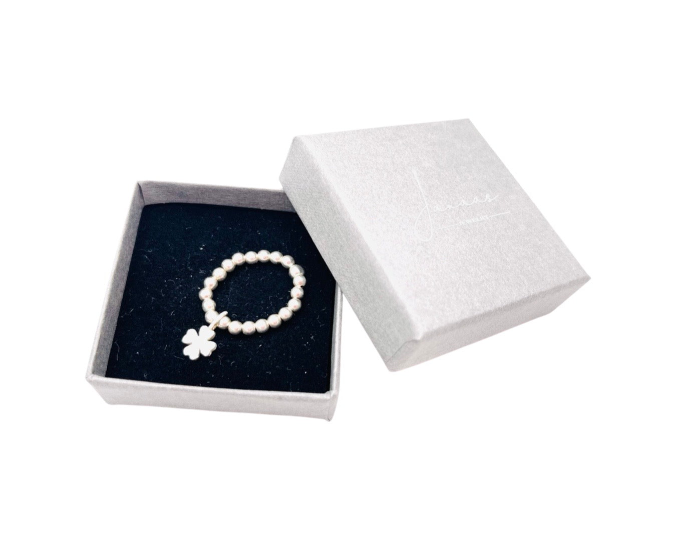 Ring "Luck" - 925 Sterlingsilber, elastisch