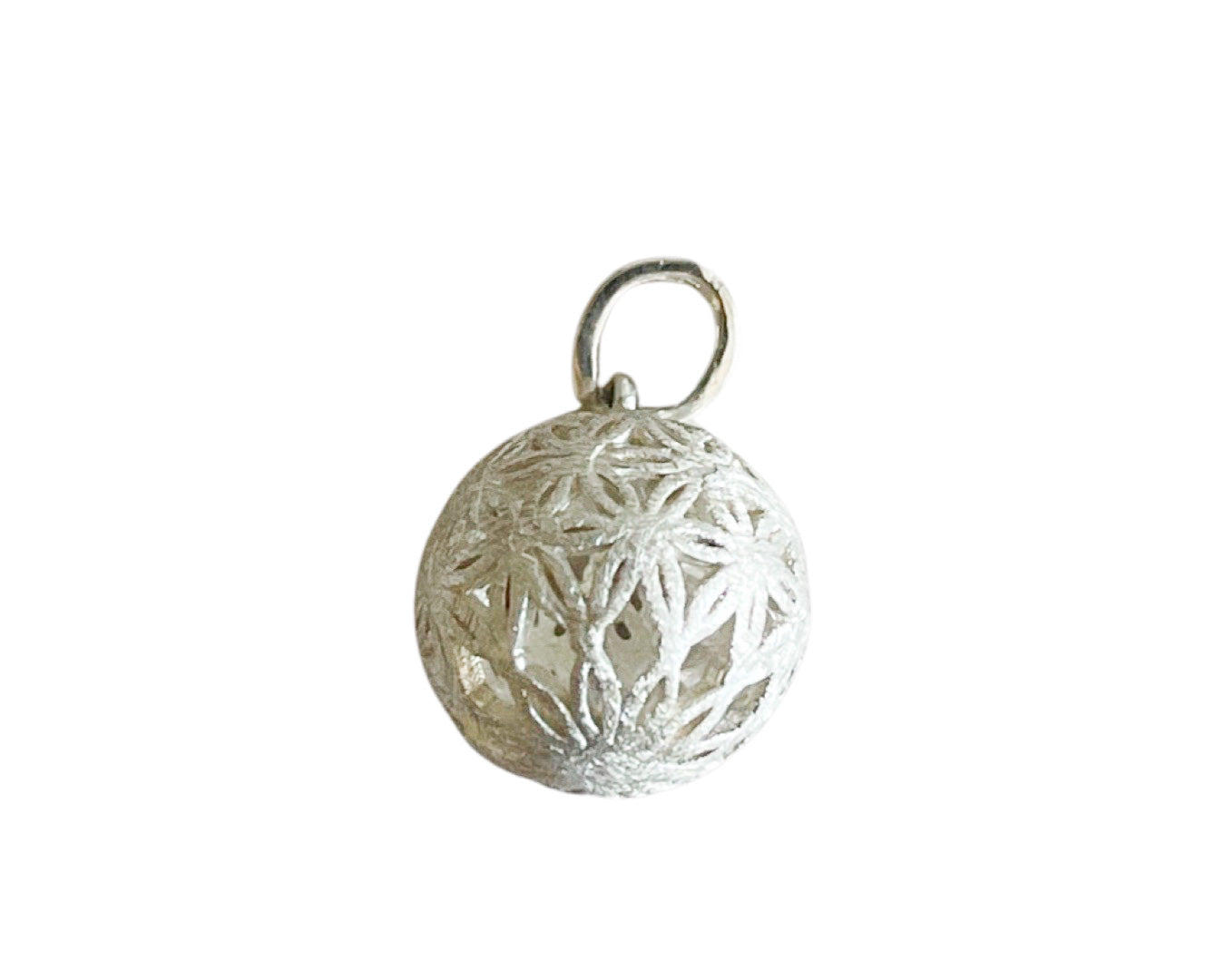 Anhänger „Blume des Lebens - Kugel “ 925 Sterlingsilber