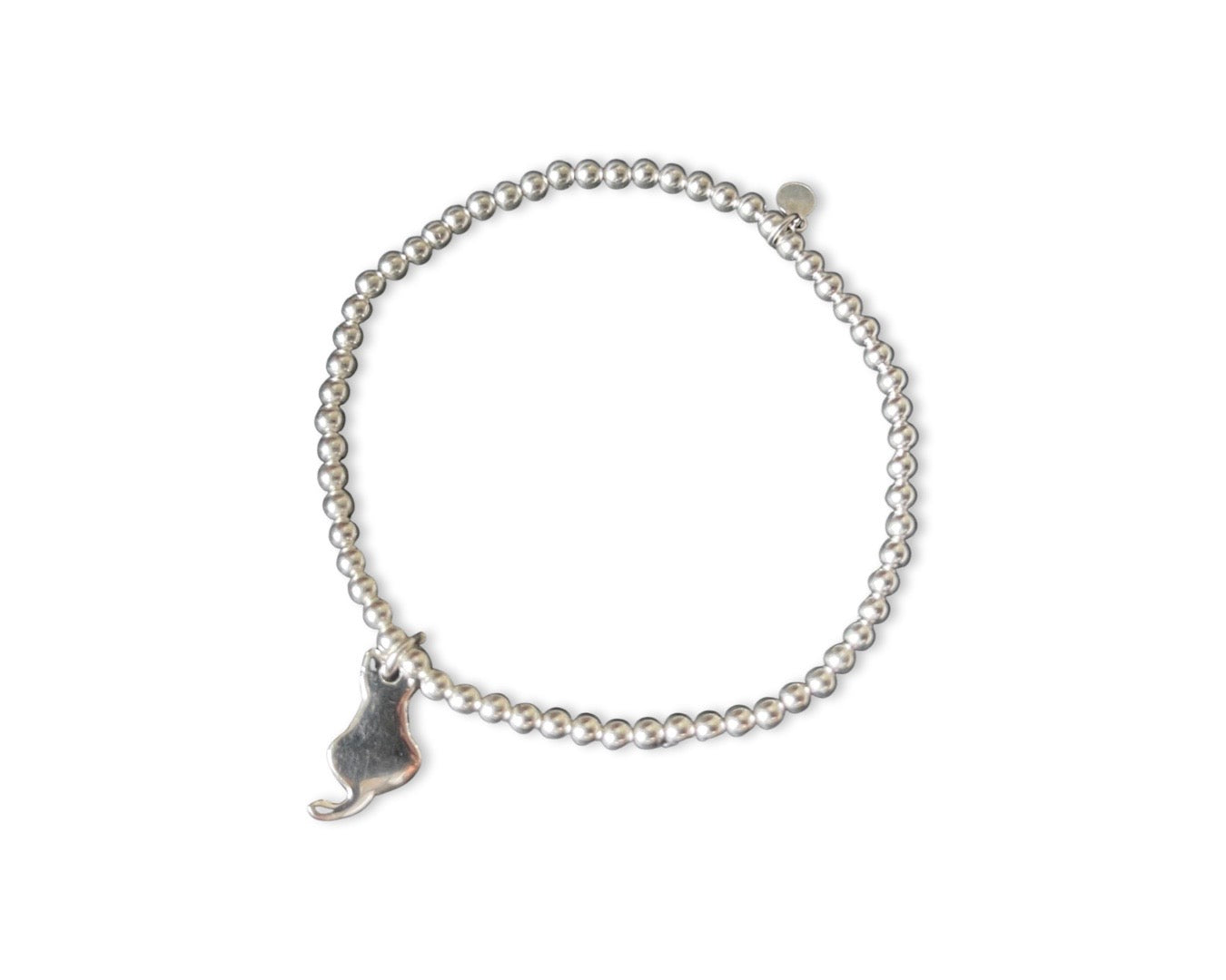 Perlenarmband "Cat" - 925 Sterlingsilber