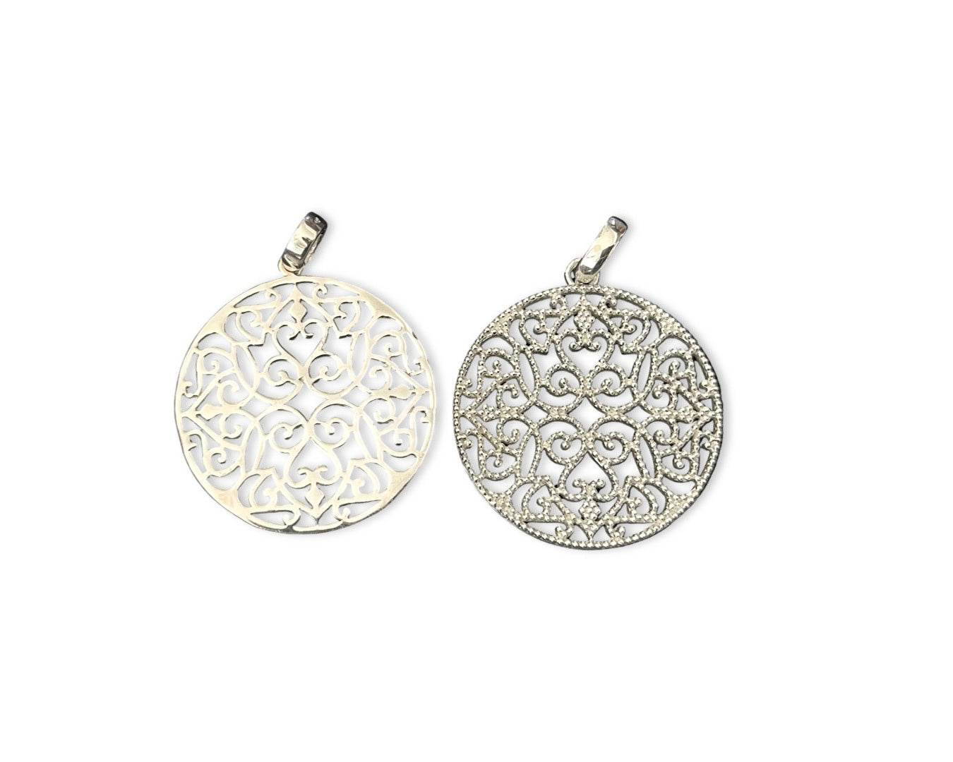 Anhänger „Mandala 3“ - 925 Sterlingsilber