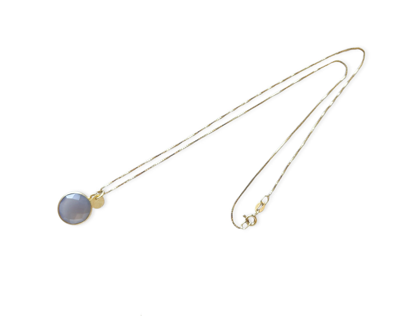 Kette „Achat Duo“ Gold - 925 Sterlingsilber