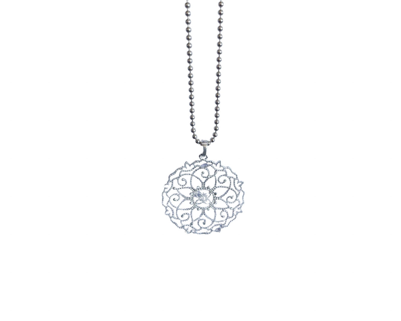 Anhänger „Mandala 2“ - 925 Sterlingsilber