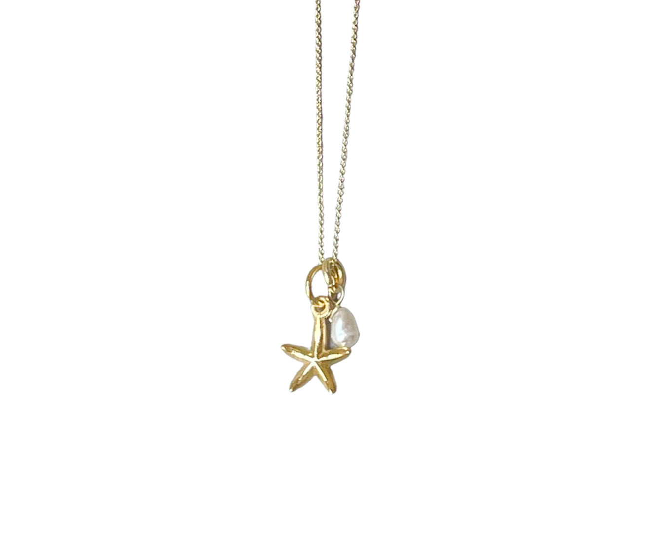 Kette „Seastar Duo“ Gold - 925 Sterlingsilber