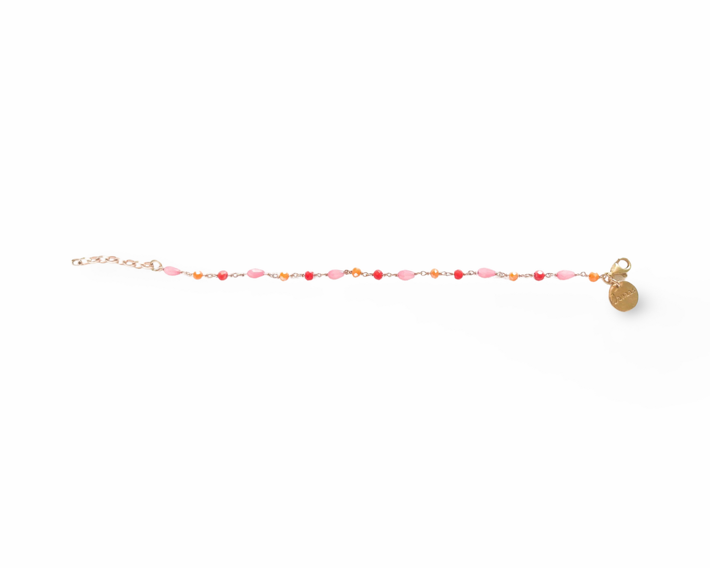 Armband "Mini Dots" Summer - 925 Silber Rosé vergoldet