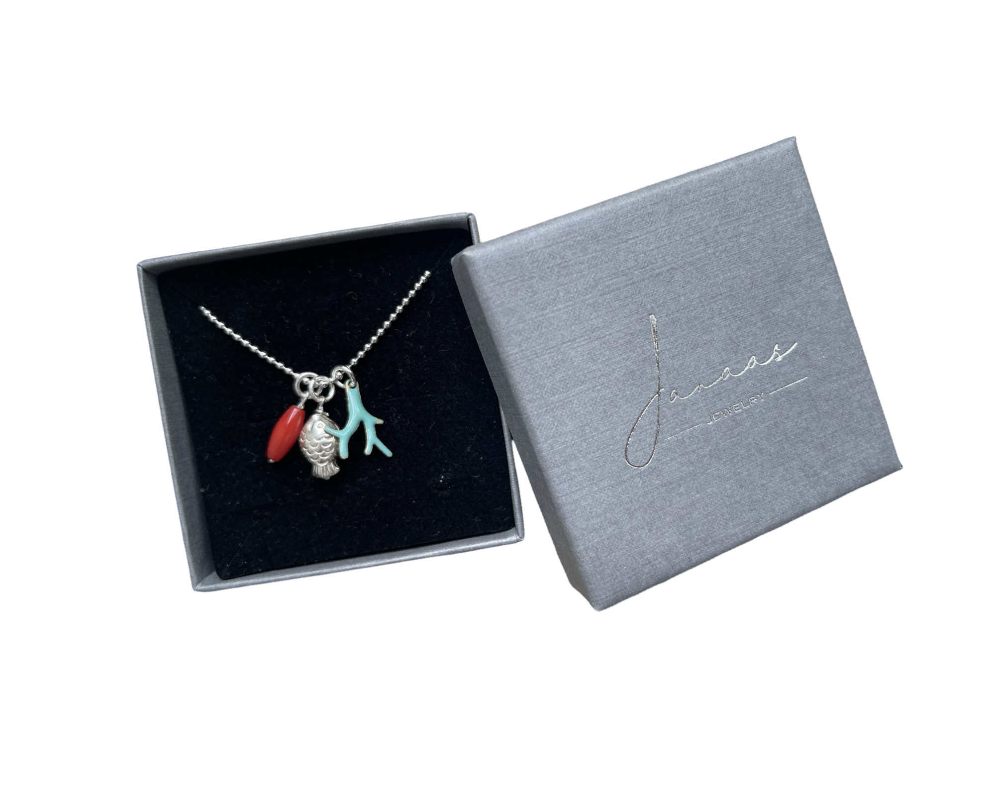 Kette „Beach Trio" - 925 Sterlingsilber