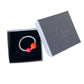 Ring Sterlingsilber "Neon Orange/Pink" fluoreszierend