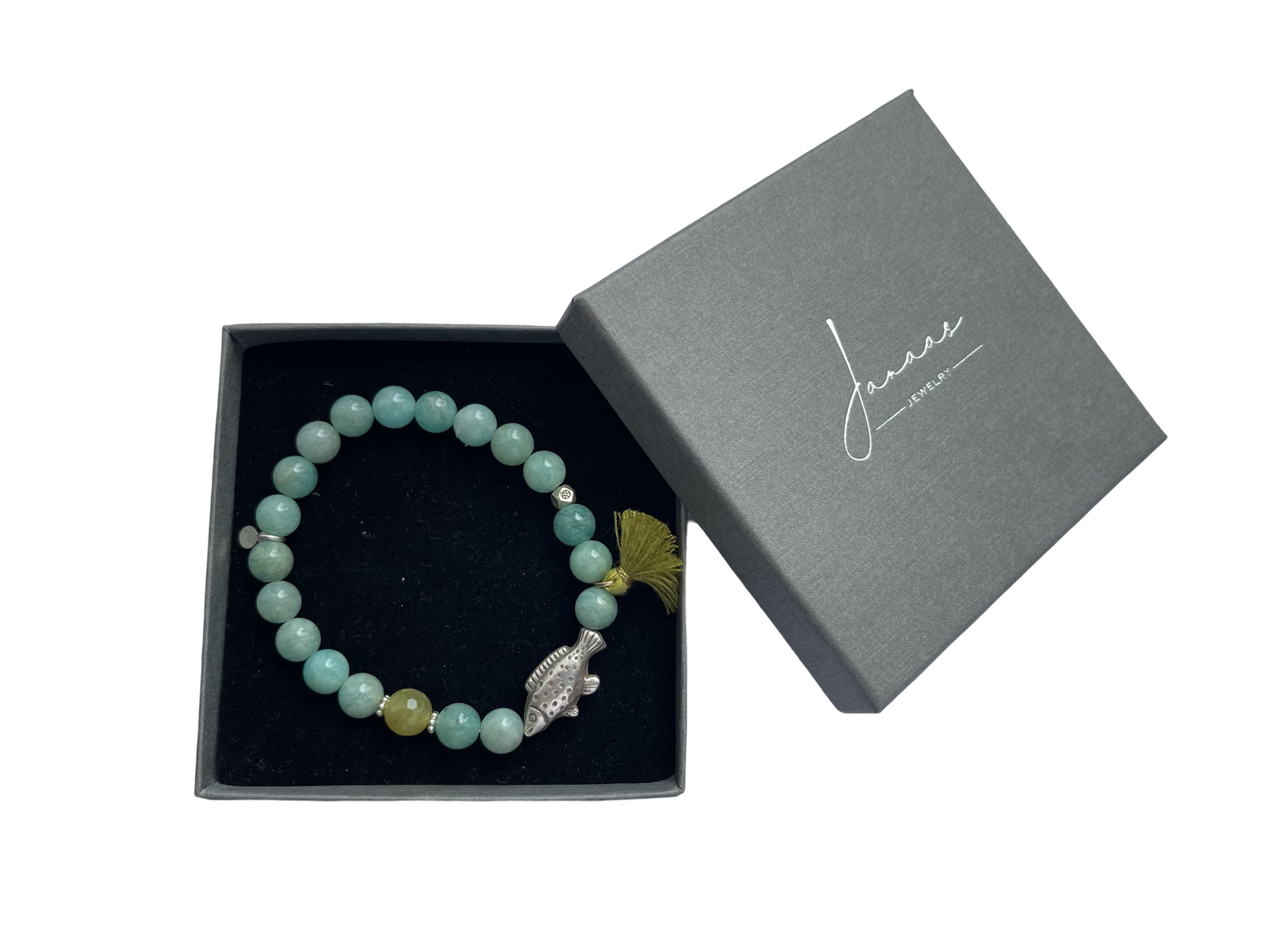 Armband „Ocean Amazonit“ Silber