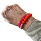 Armband „Beachlife“ Neon-Orange