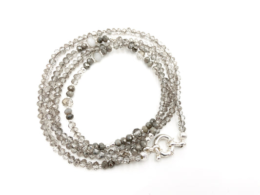 Kette lang "Crystal exclusive" mit Wechselring