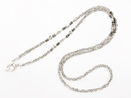 Kette lang "Crystal exclusive" mit Wechselring