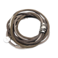 Armband Nappaleder "Trio Tubes" - Grau&Taupe