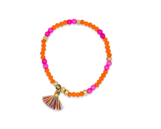 Armband „Orange Pink“