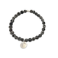 Armband Horn matt S, silber oder gold