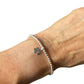 Perlenarmband "Dog Love" - 925 Sterlingsilber