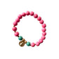 Armband „Pink Ananas“ Wood
