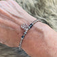 Armband "Crystal" mit Blume des Lebens