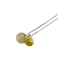 Kette "Plättchen Duo" - 925 Sterlingsilber