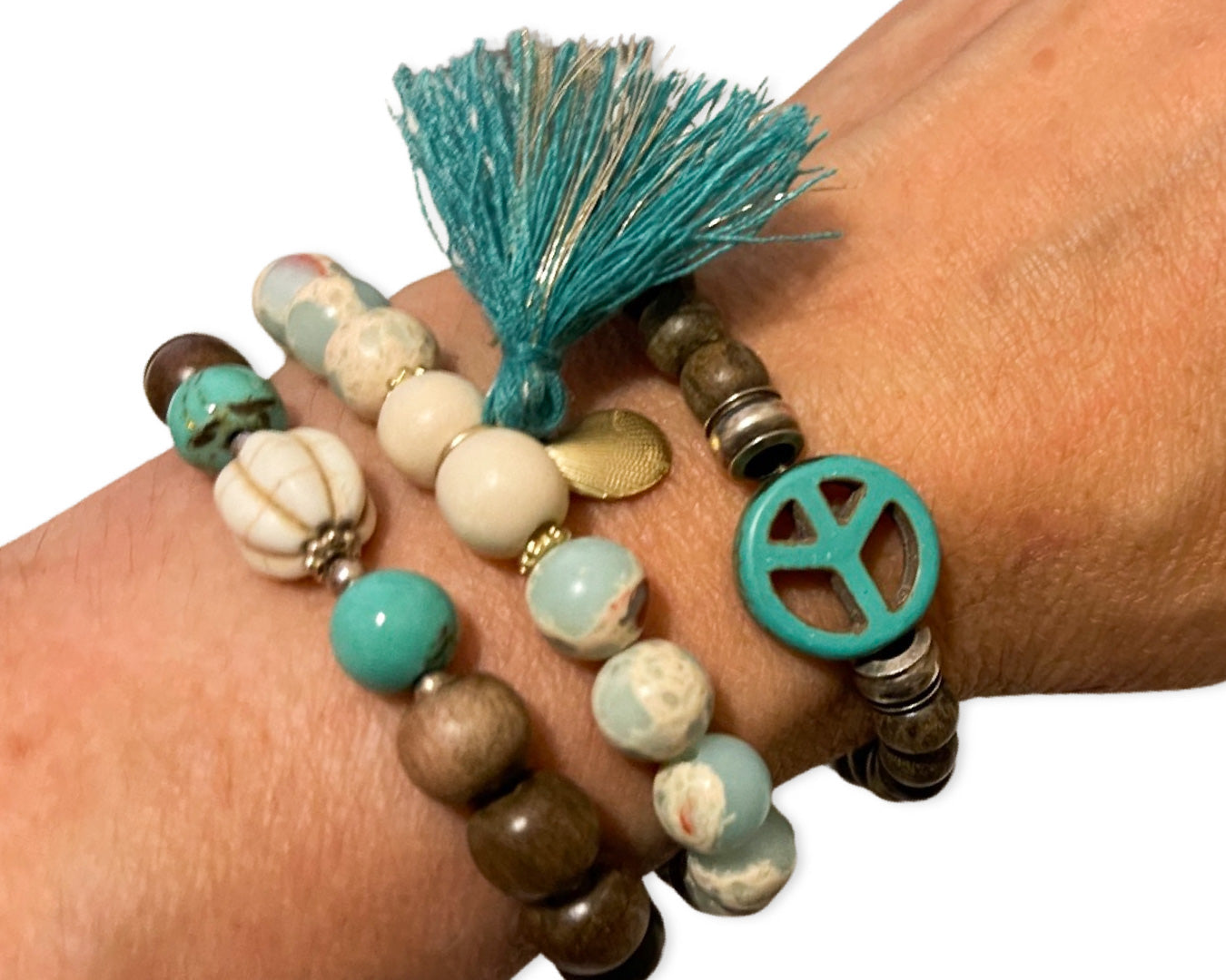 Armband „Peace“ Wood