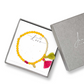 Armband "Bunter Sommer-Mix" - Gelb